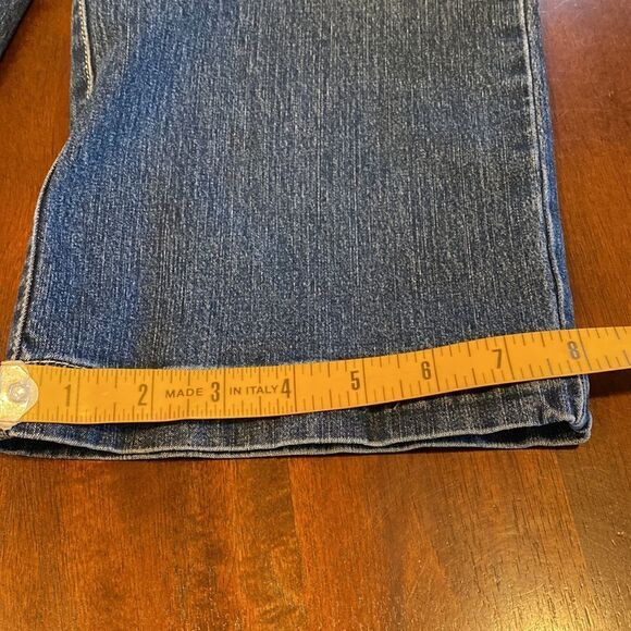 Christopher & Banks Stretch Straight Leg Denim Jeans Size 10P - Picture 12 of 13
